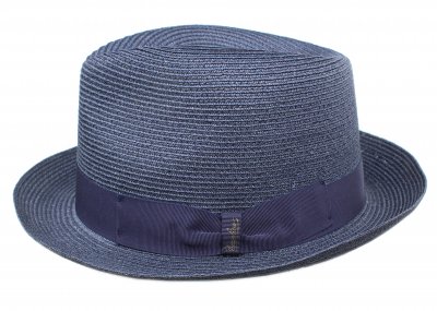 Hüte - Borsalino Treccia Canapa (blau)