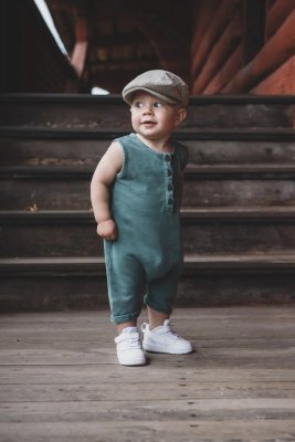 Schiebermütze / Schirmmütze - CTH Ericson Carl Jr. Slub Flat Cap (kakhi)