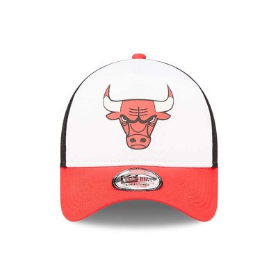 Caps - New Era Chicago Bulls A-Frame Trucker Cap (schwarz)