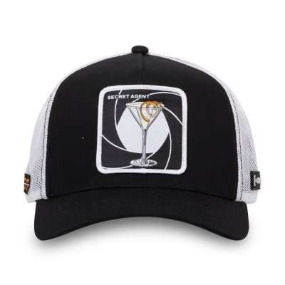 Kappe - Capslab Cocktails Secret Agent (grau/schwarz)