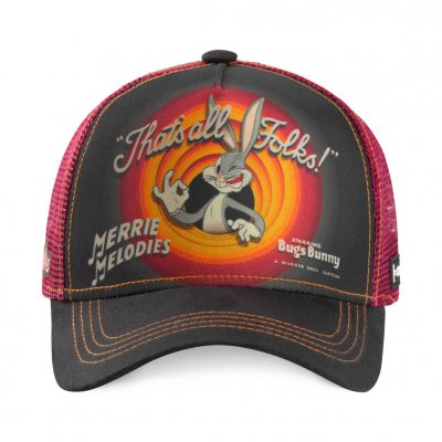 Kappe - Capslab Looney Tunes Bugs Bunny (schwarz/rot)