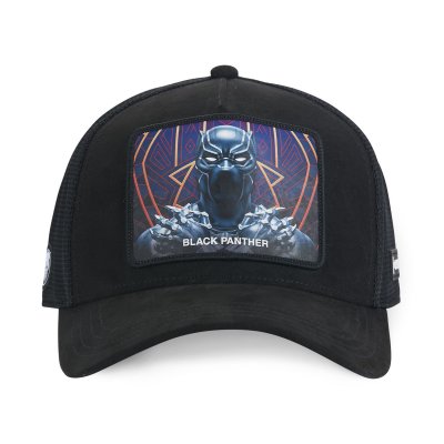 Kappe - Capslab Marvel Black Panther Premium (schwarz)