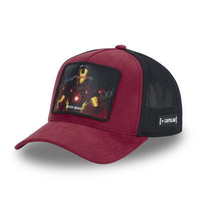 Kappe - Capslab Marvel Iron Man Premium (schwarz/rot)