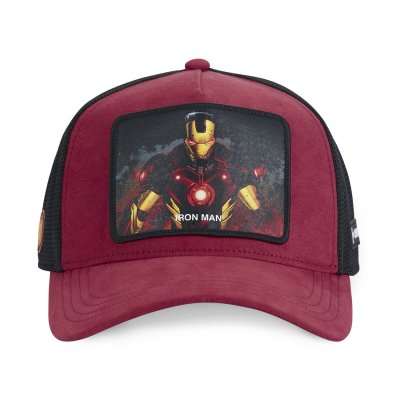 Kappe - Capslab Marvel Iron Man Premium (schwarz/rot)