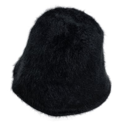 Hüte - Gårda Angora Cloche (schwarz)