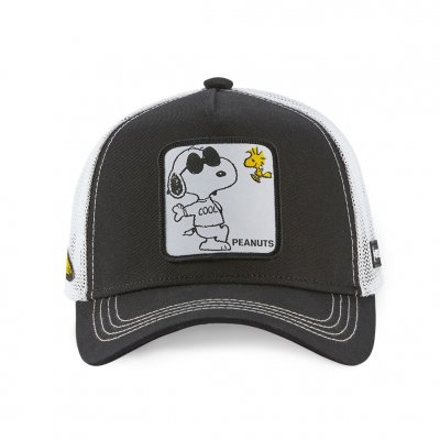 Cap - Capslab Peanuts Snoopy (Schwarz/Weiß)