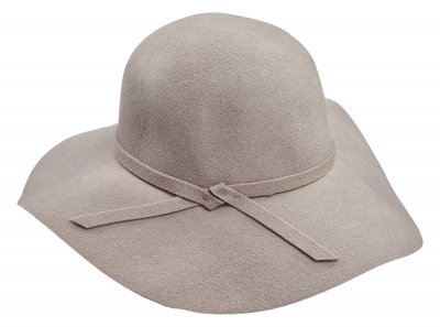 Hüte - Gårda Lessola Floppy Wool Hat (hellgrau)