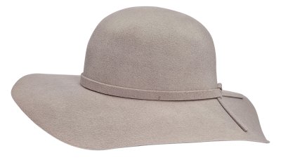 Hüte - Gårda Lessola Floppy Wool Hat (hellgrau)