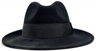 Hüte - Gårda Volterra Fedora Wool Hat (schwarz)