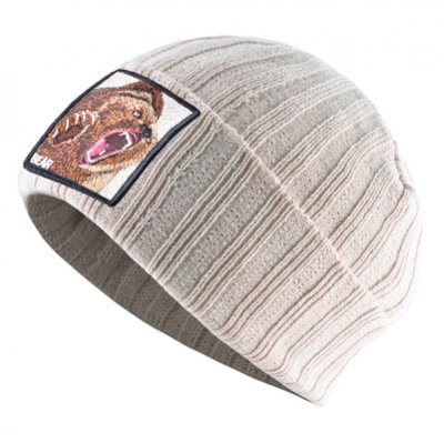Mützen - Gårda Bear Beanie (beige)