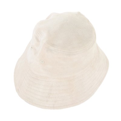 Hüte - Gårda Suede Bucket (creme)