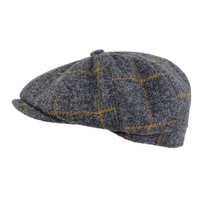 Schiebermütze / Schirmmütze - Gårda Premium Callander Wool Newsboy (grau)