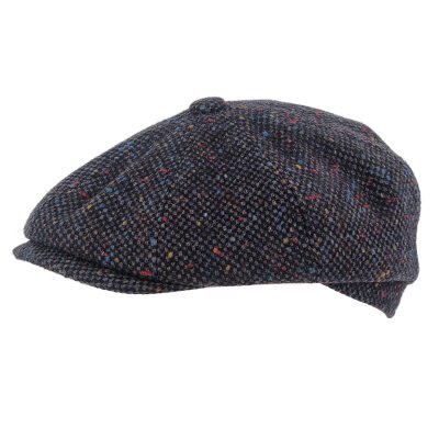Schiebermütze / Schirmmütze - Gårda Premium Consett Wool Newsboy (blau)