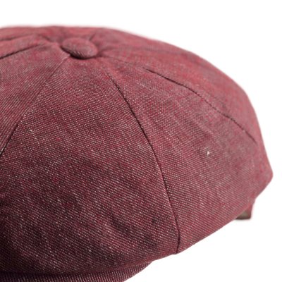 Schiebermütze / Schirmmütze - Gårda Darnay Newsboy (rot)