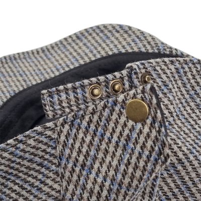 Schiebermütze / Schirmmütze - Gårda Dunbeath (beige/blau)