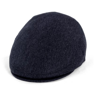 Schiebermütze / Schirmmütze - Gårda Premium Kirkby Wool Sixpence (blau)