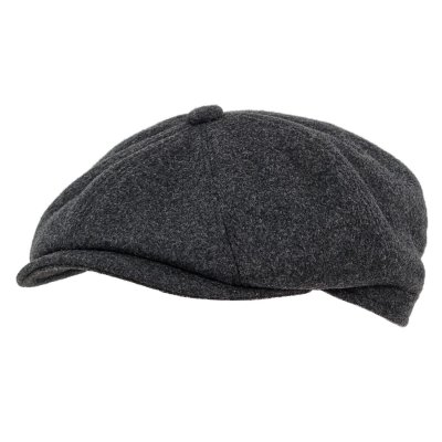 Schiebermütze / Schirmmütze - Gårda Premium Larkhall Wool Newsboy (grau)