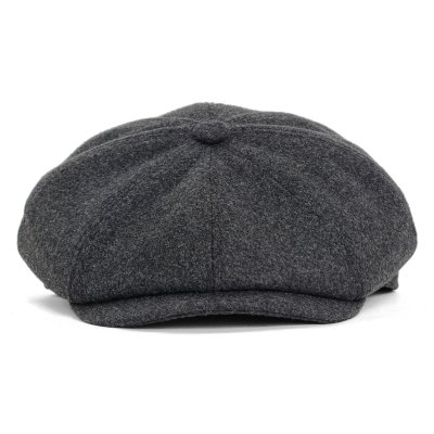 Schiebermütze / Schirmmütze - Gårda Premium Larkhall Wool Newsboy (grau)