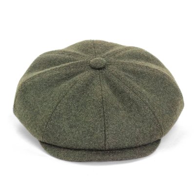 Schiebermütze / Schirmmütze - Gårda Premium Larkhall Wool Newsboy (grün)