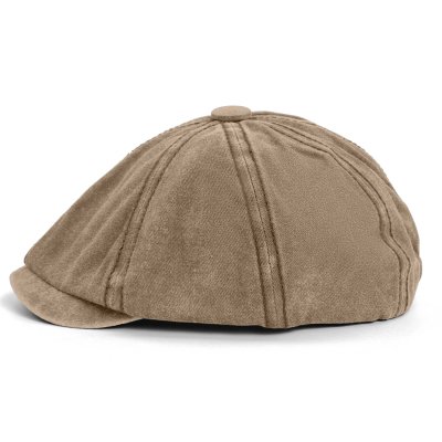 Schiebermütze / Schirmmütze - Gårda Maxton Newsboy (beige)