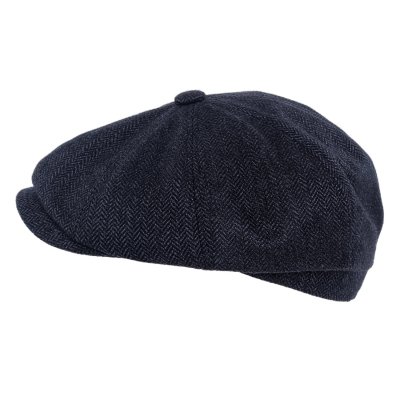 Schiebermütze / Schirmmütze - Gårda Premium Oakham Wool Newsboy (blau)