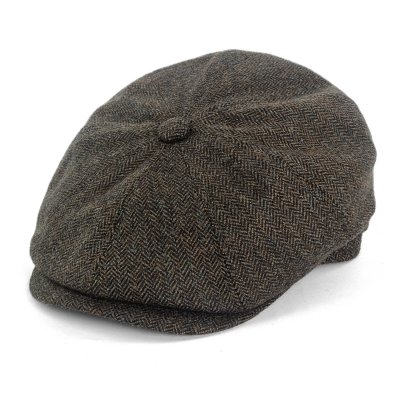 Schiebermütze / Schirmmütze - Gårda Premium Oakham Wool Newsboy (grün)