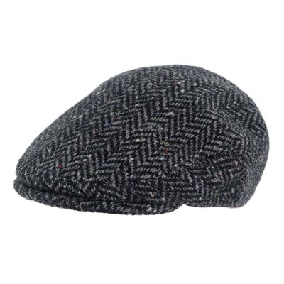 Schiebermütze / Schirmmütze - Gårda Premium Penrith Wool Sixpence (grau)