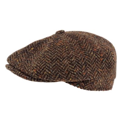Schiebermütze / Schirmmütze - Gårda Premium Selkirk Wool Newsboy (braun)