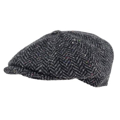 Schiebermütze / Schirmmütze - Gårda Premium Selkirk Wool Newsboy (grau)
