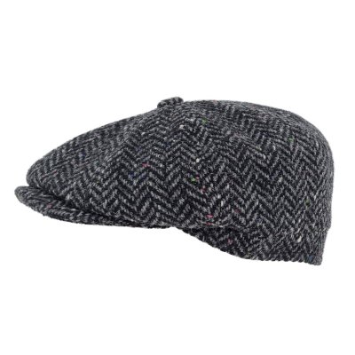 Schiebermütze / Schirmmütze - Gårda Premium Selkirk Wool Newsboy (grau)