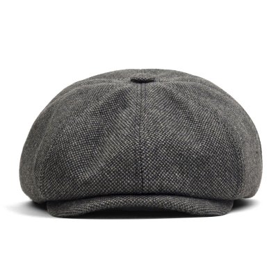 Schiebermütze / Schirmmütze - Gårda Telford Newsboy Cap (dunkelgrau)
