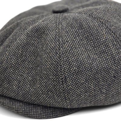 Schiebermütze / Schirmmütze - Gårda Telford Newsboy Cap (dunkelgrau)