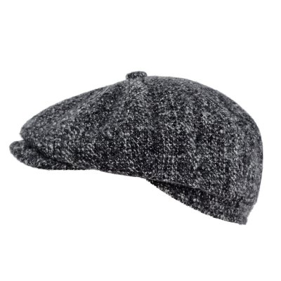 Schiebermütze / Schirmmütze - Gårda Premium Tiverton Wool Newsboy (grau)