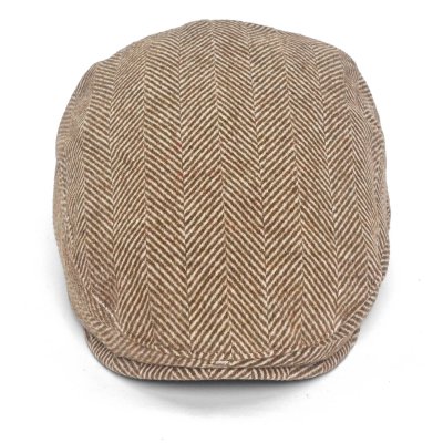 Schiebermütze / Schirmmütze - Gårda Torridon (braun/weiß)