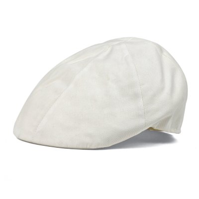 Schiebermütze / Schirmmütze - Gårda Vico Cotton Flat Cap (creme)