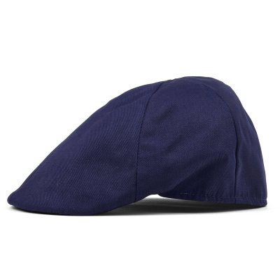 Gubbkeps / Flat cap - Gårda Vico Cotton Flat Cap (marinblå)