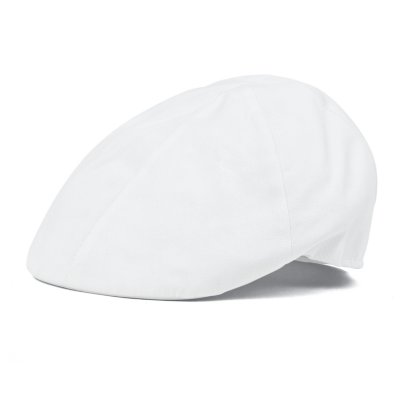 Schiebermütze / Schirmmütze - Gårda Vico Cotton Flat Cap (weiß)