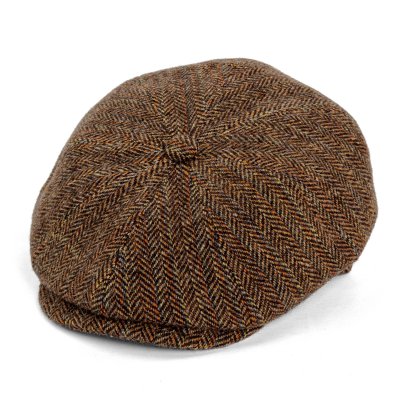 Schiebermütze / Schirmmütze - Gårda Premium Wrexham Wool Newsboy (beige)