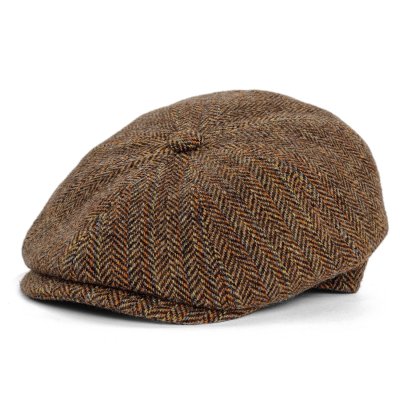 Schiebermütze / Schirmmütze - Gårda Premium Wrexham Wool Newsboy (beige)