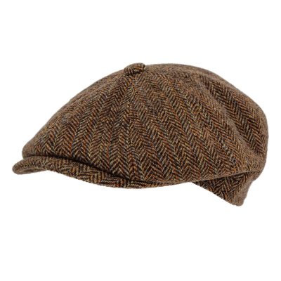 Schiebermütze / Schirmmütze - Gårda Premium Wrexham Wool Newsboy (beige)