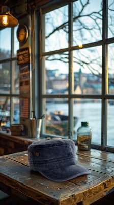 Schiebermütze / Schirmmütze - Gårda Viper Army Cap (blau)