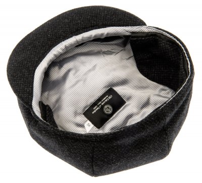 Schiebermütze / Schirmmütze - CTH Ericson Gustav Earflap Re-Source Wool (grau)