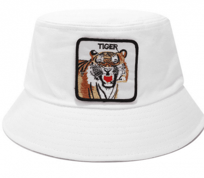 Hüte - Gårda Tiger Bucket Hat (weiß)