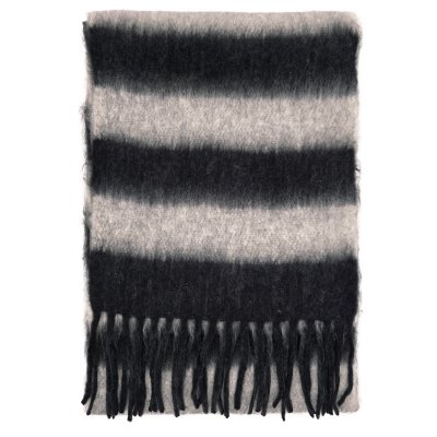 Schals - Gårda Dinibor Striped Scarf (grau/schwarz)
