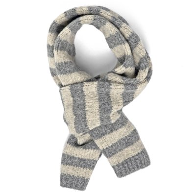 Schals - Gårda Grindelwald Striped Wool Mix Scarf (beige/grau)