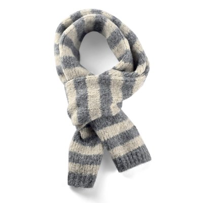 Schals - Gårda Grindelwald Striped Wool Mix Scarf (beige/grau)
