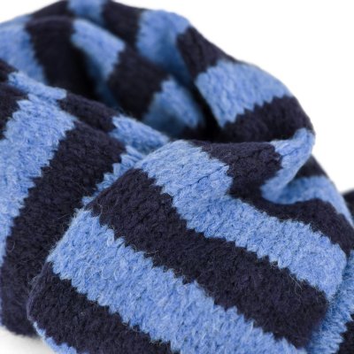 Schals - Gårda Grindelwald Striped Wool Mix Scarf (blau)