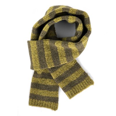 Schals - Gårda Grindelwald Striped Wool Mix Scarf (grün)