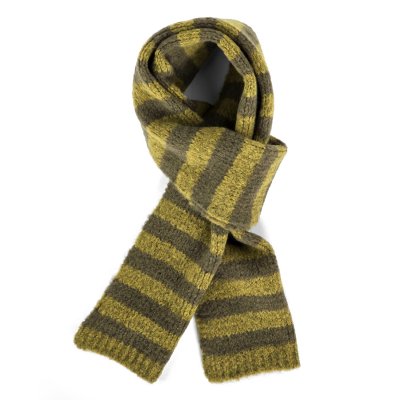 Schals - Gårda Grindelwald Striped Wool Mix Scarf (grün)