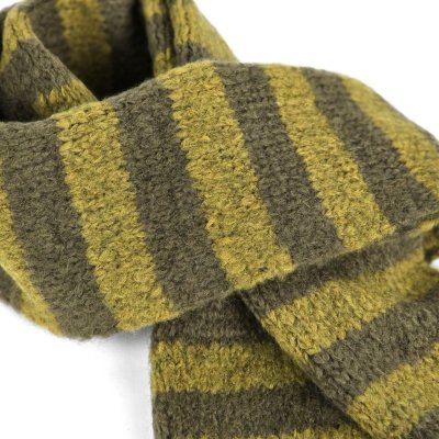 Schals - Gårda Grindelwald Striped Wool Mix Scarf (grün)